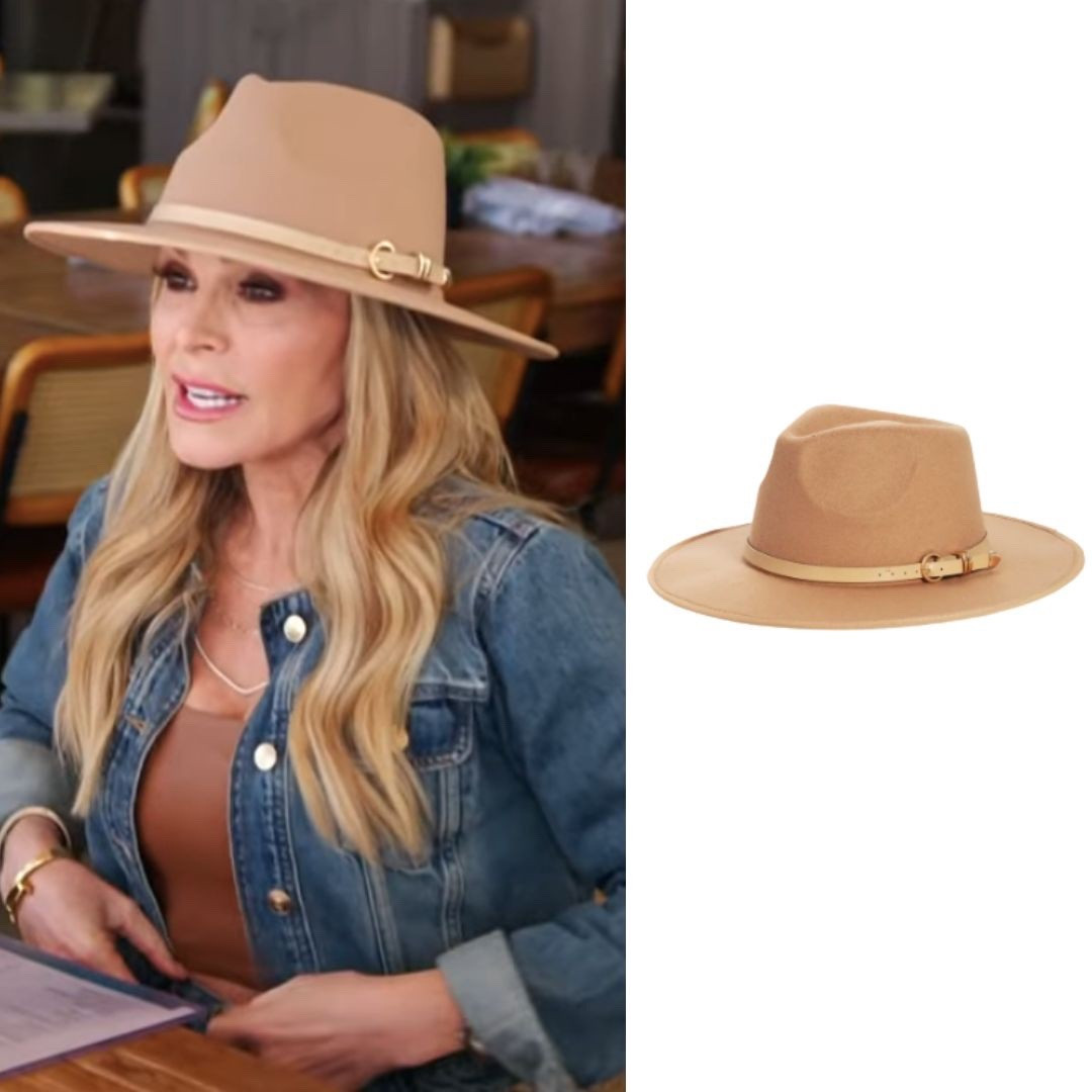 Tamra Judge’s Tan Hat Real Housewives of Orange County Season 19 Episode 9 