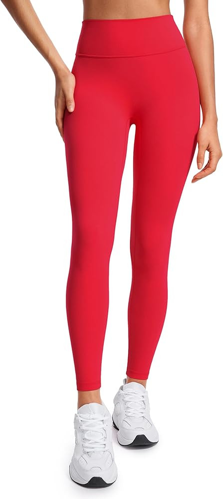 Womens High Waisted No Front Seam Lounge Yoga Legging 25" Workout Tummy Control Gym Yoga Pants | Amazon (US)