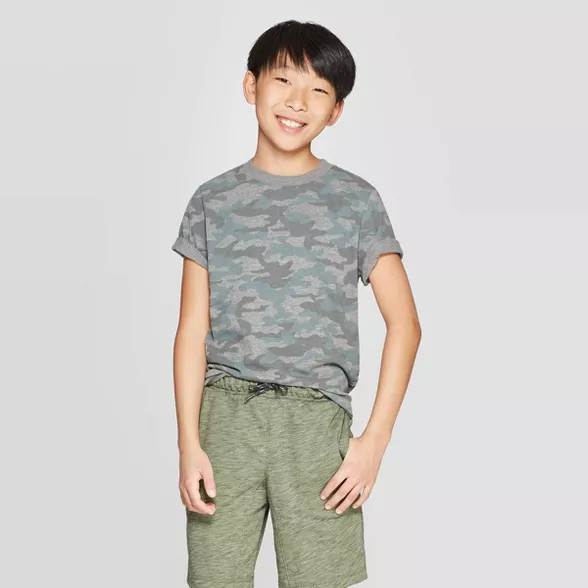 Boys' Short Sleeve Printed T-Shirt - Cat & Jack™ | Target