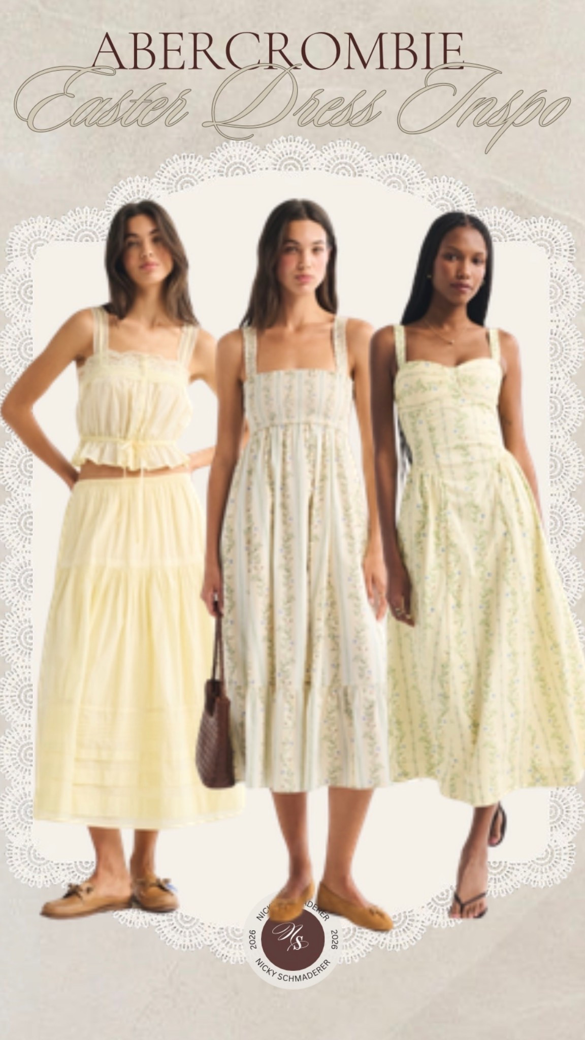 Abercrombie dresses for Easter and spring events! Their sale starts tomorrow! 

Maxi dress
Skirt sets
Yellow dress
Family photo dress


#LTKSeasonal #LTKTravel #LTKmomlife