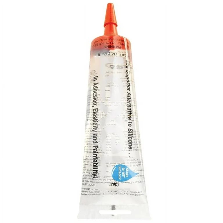 Sashco 13013-2 13013 5oz Sealants Clear Lexel Adhesive Caulk, 5-Ounce - Walmart.com | Walmart (US)