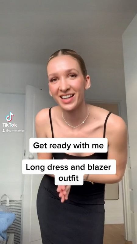 Insta & TikTok @pmmatter for outfit inspiration 🖤 Any questions? DM me on Insta! - minimal style, street style, casual elegant, easy outfit, everyday style, outfit inspiration, clean girl aesthetic, dinner outfit, viral dress, long black dress, black spring dress, evening outfit 

#LTKfit #LTKstyletip