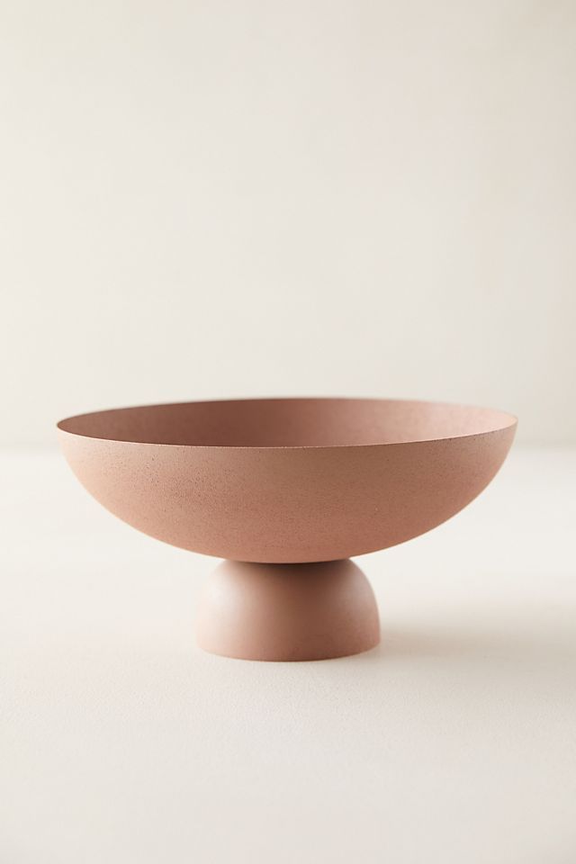 Iron Pedestal Decorative Bowl | Anthropologie (US)
