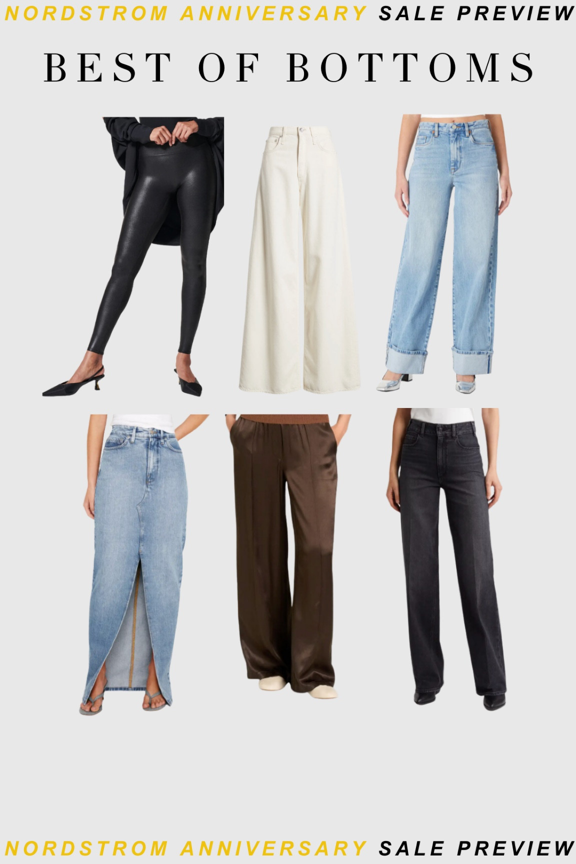 NORDSTROM ANNIVERSARY SALE!! Best of bottoms!! 

#LTKStyleTip #LTKxNSale #LTKSaleAlert