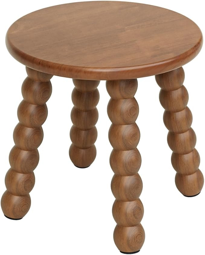 Masupu Solid Wooden Step Stool for Adults Kids, 11 inch Small Foot Stool, Non-Slip One Step Stool... | Amazon (US)