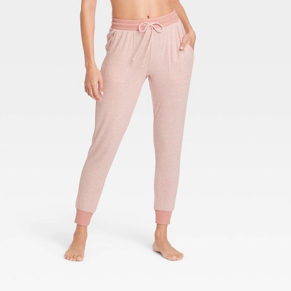Women's Perfectly Cozy Striped Lounge Jogger Pants - Stars Above™ | Target