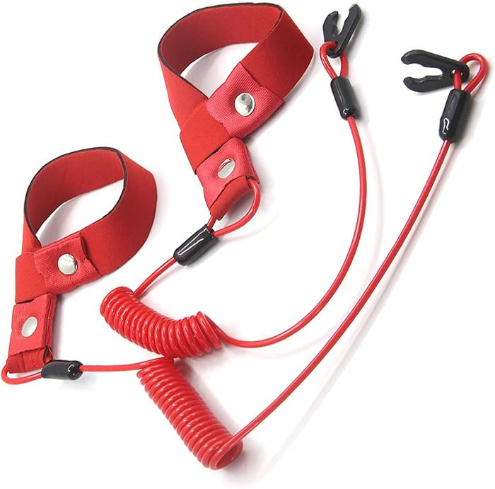 ZOOKOTO 2 Pcs Start Stop Kill Safety Lanyard Fits Handlebar Switch Key Floating Emergency Flameou... | Amazon (US)