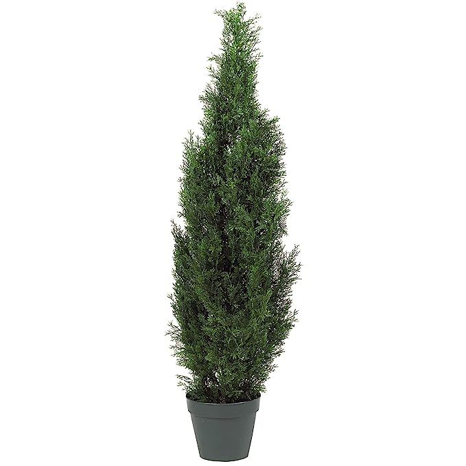 Nearly Natural 5172 4ft. Cedar Tree Silk Tree (Indoor/Outdoor) | Amazon (US)