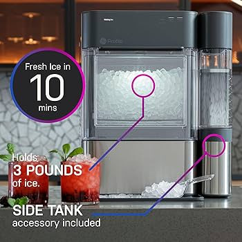 GE Profile Opal 2.0 | Countertop Nugget Ice Maker with Side Tank | Ice Machine with WiFi Connecti... | Amazon (US)
