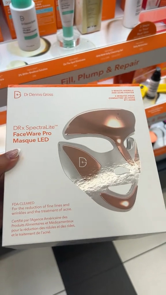 finally got the viral led light mask 

#LTKBeauty