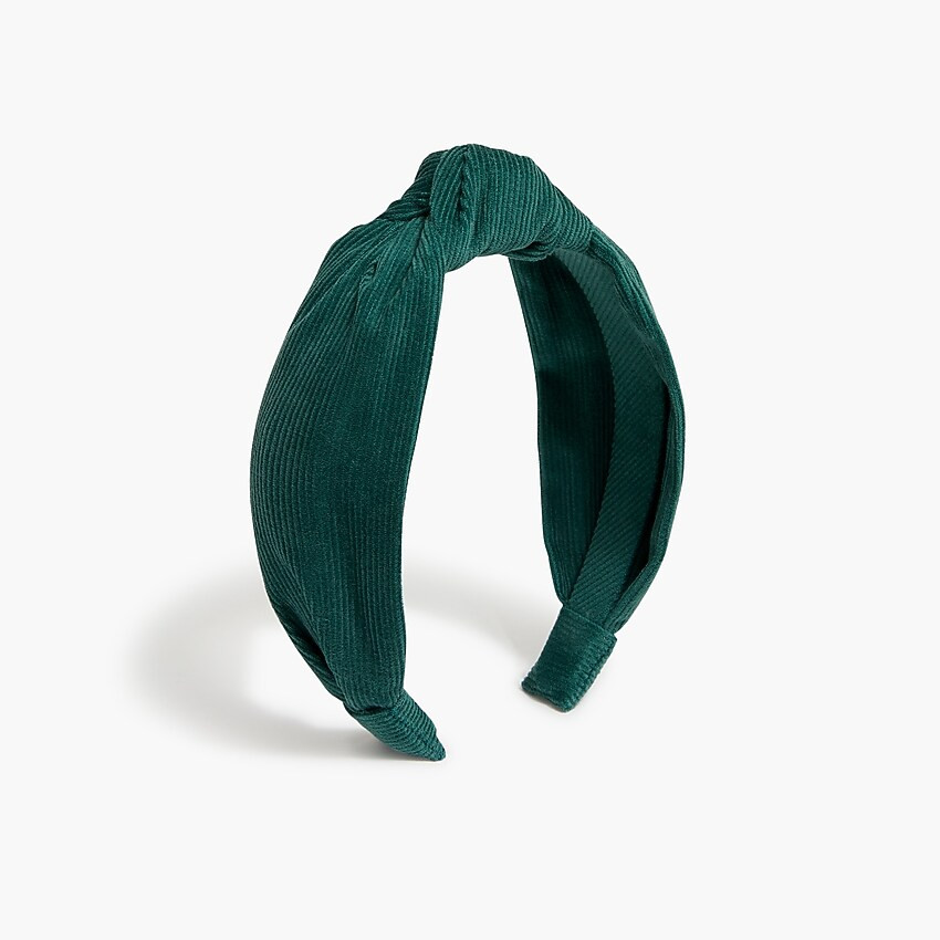 Girls' corduroy knot headband | J.Crew Factory