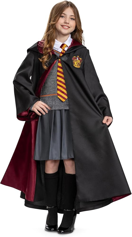 Disguise Hermione Costume, Official Harry Potter Wizarding World Prestige Outfit for Kids | Amazon (US)