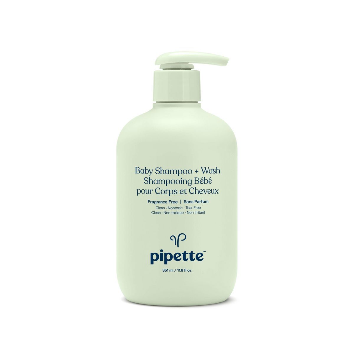 Pipette Baby Shampoo + Wash Fragrance Free - 11.8 fl oz | Target