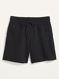 High-Waisted Dynamic Fleece Sweat Shorts for Women -- 6-inch inseam | Old Navy (US)