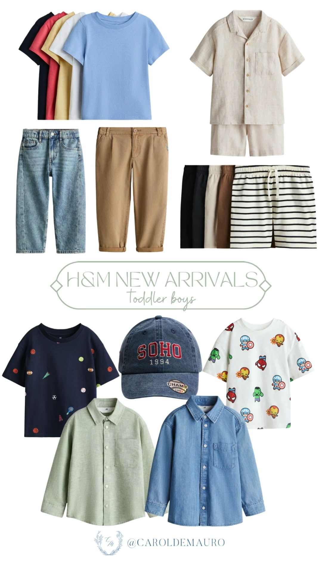 Give your little one’s wardrobe a total seasonal glow-up with these adorable H&M Spring Collection finds! You're gonna love the mix of ribbed t-shirts and cotton joggers for an easy, everyday look, while the Oxford shirts and linen sets are perfect for those upcoming spring celebrations.

toddler fashion, kids look, resort vacation, new collection, summer fashion, tropical getaway, beach ootd

#LTKKids #LTKU #LTKSeasonal