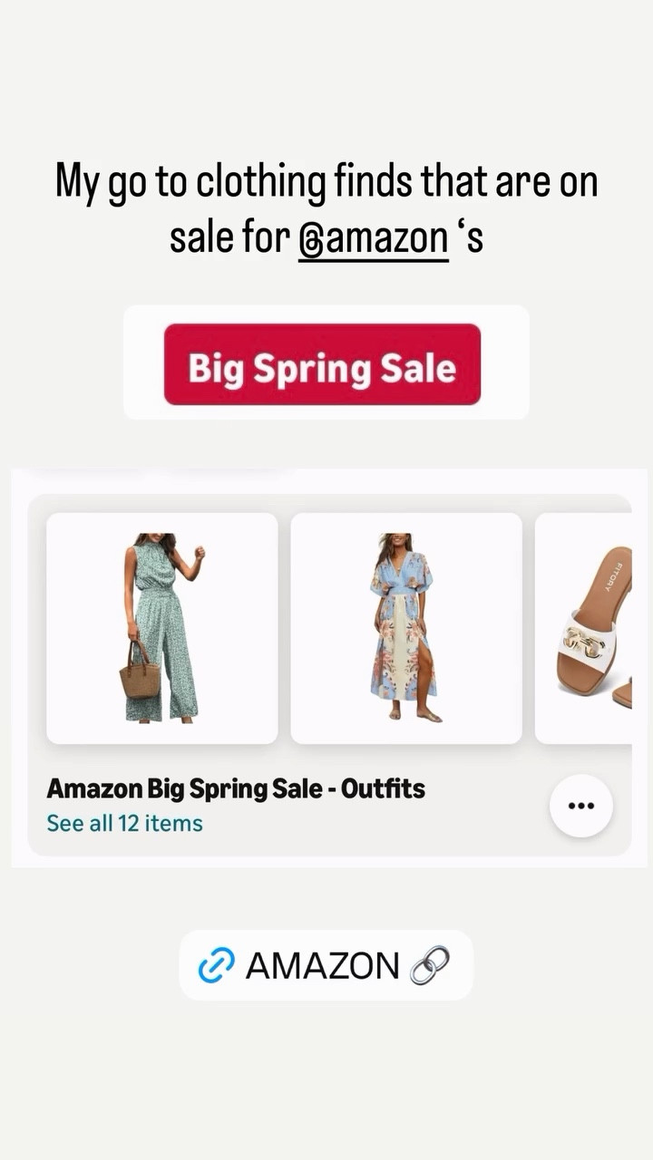 My go to clothing finds that are on sale for @amazon ‘s Big Spring Sale


#LTKSaleAlert