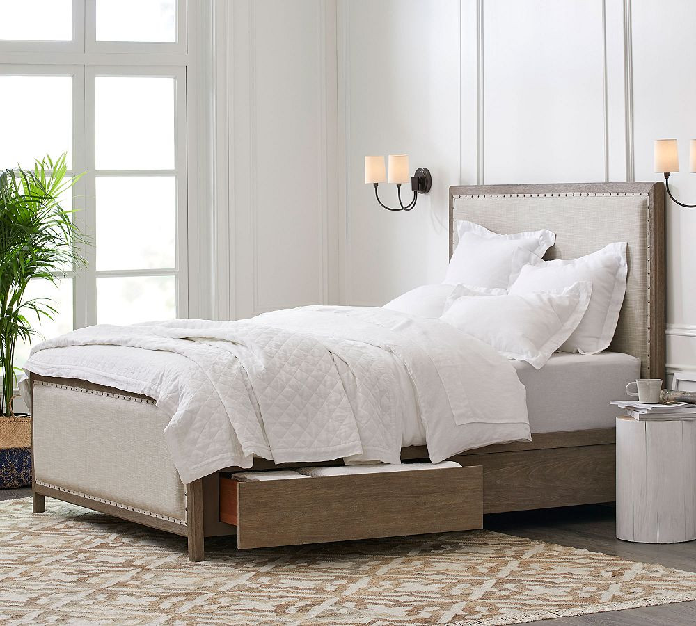 Toulouse Storage Platform Bed | Pottery Barn (US)