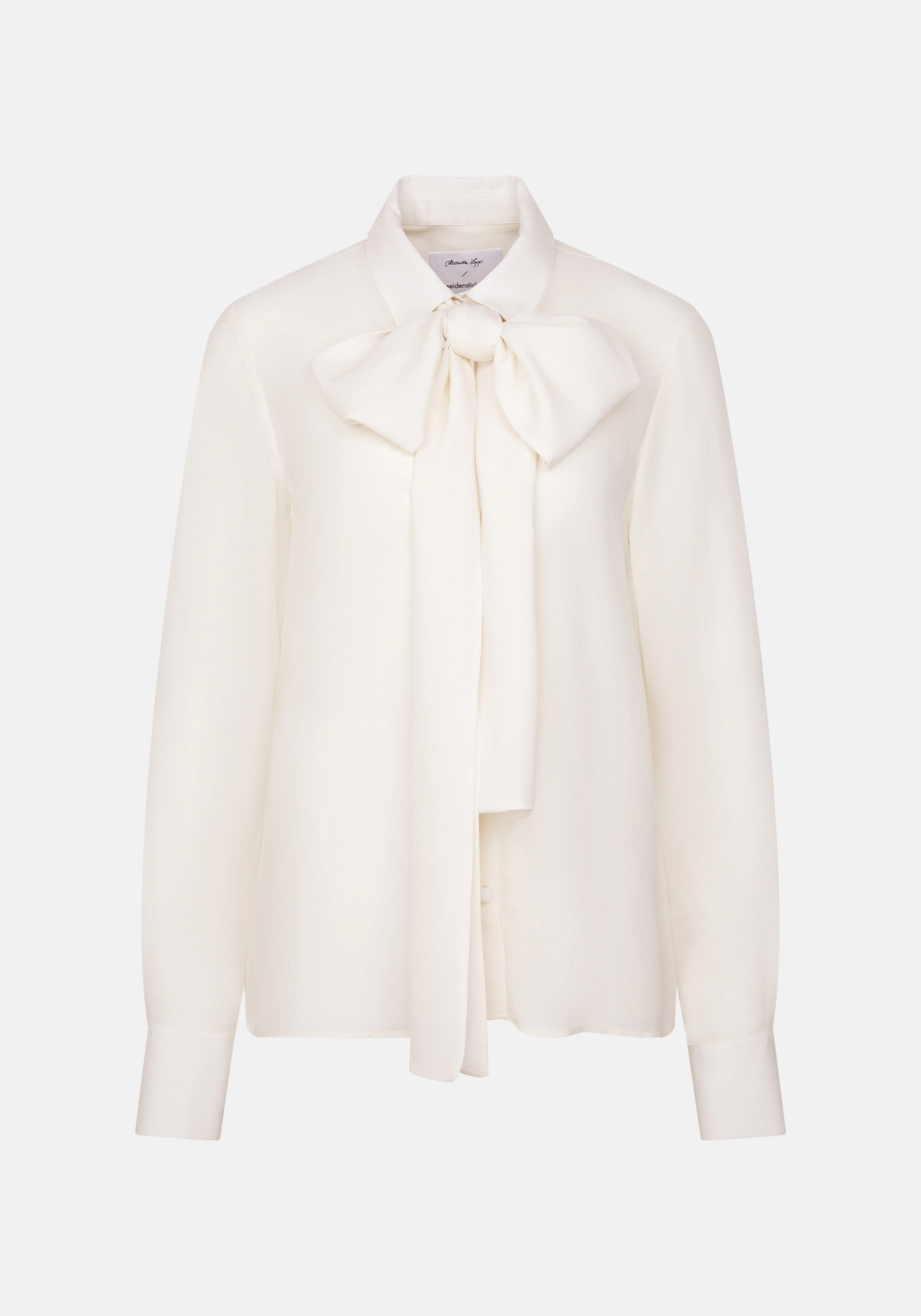 Chiffonbluse mit abnehmbarer Schluppe | Seidensticker (DE)