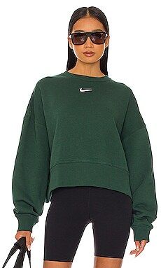 Nike Essential Crewneck in Pro Green from Revolve.com | Revolve Clothing (Global)