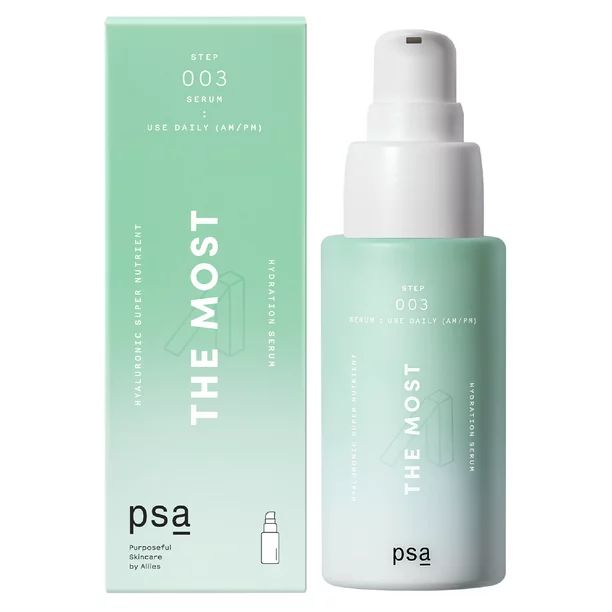 PSA THE MOST Hyaluronic Super Nutrient Hydration Serum, 30ml, For All Skin Types, 1 fl oz/30 ml, ... | Walmart (US)