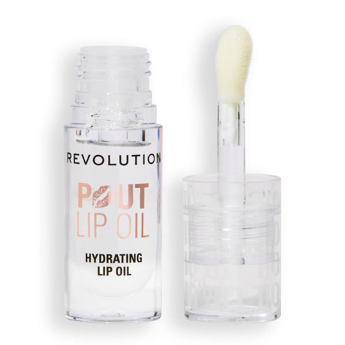 Makeup Revolution Pout Lip Oil - Lychee Clear - 0.1oz | Target