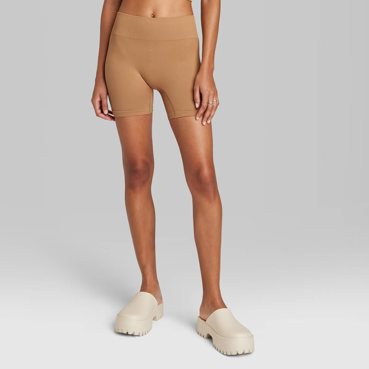 Women's High-Rise Seamless Bike Shorts - Wild Fable™ | Target