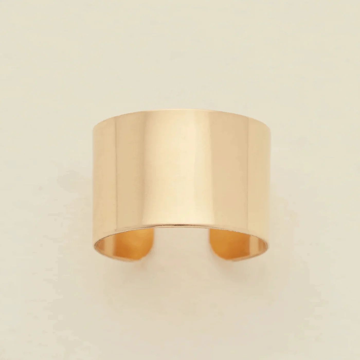 Made By Mary Luster Cigar Band Ring | Stackable, Bold, Versatile | Made by Mary (US)