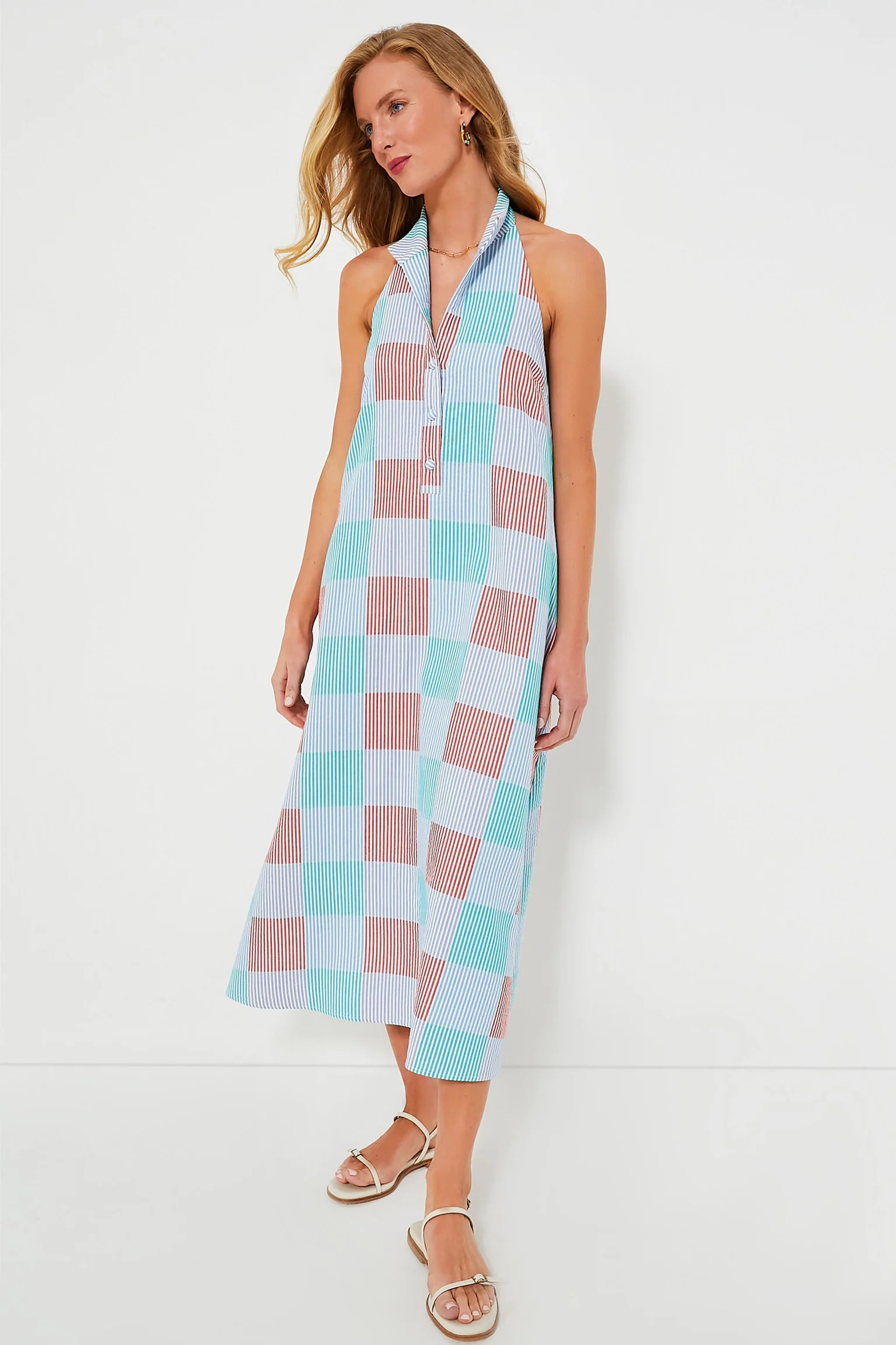 Madras Jagger Dress | Tuckernuck (US)