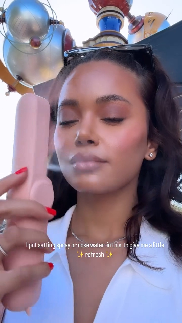 It’s rechargeable and leak proof. Idk how I lived without this before! 