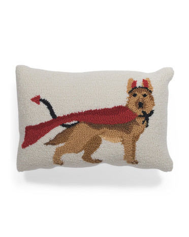 12x18 German Shepherd Devil Costume Pillow | TJ Maxx