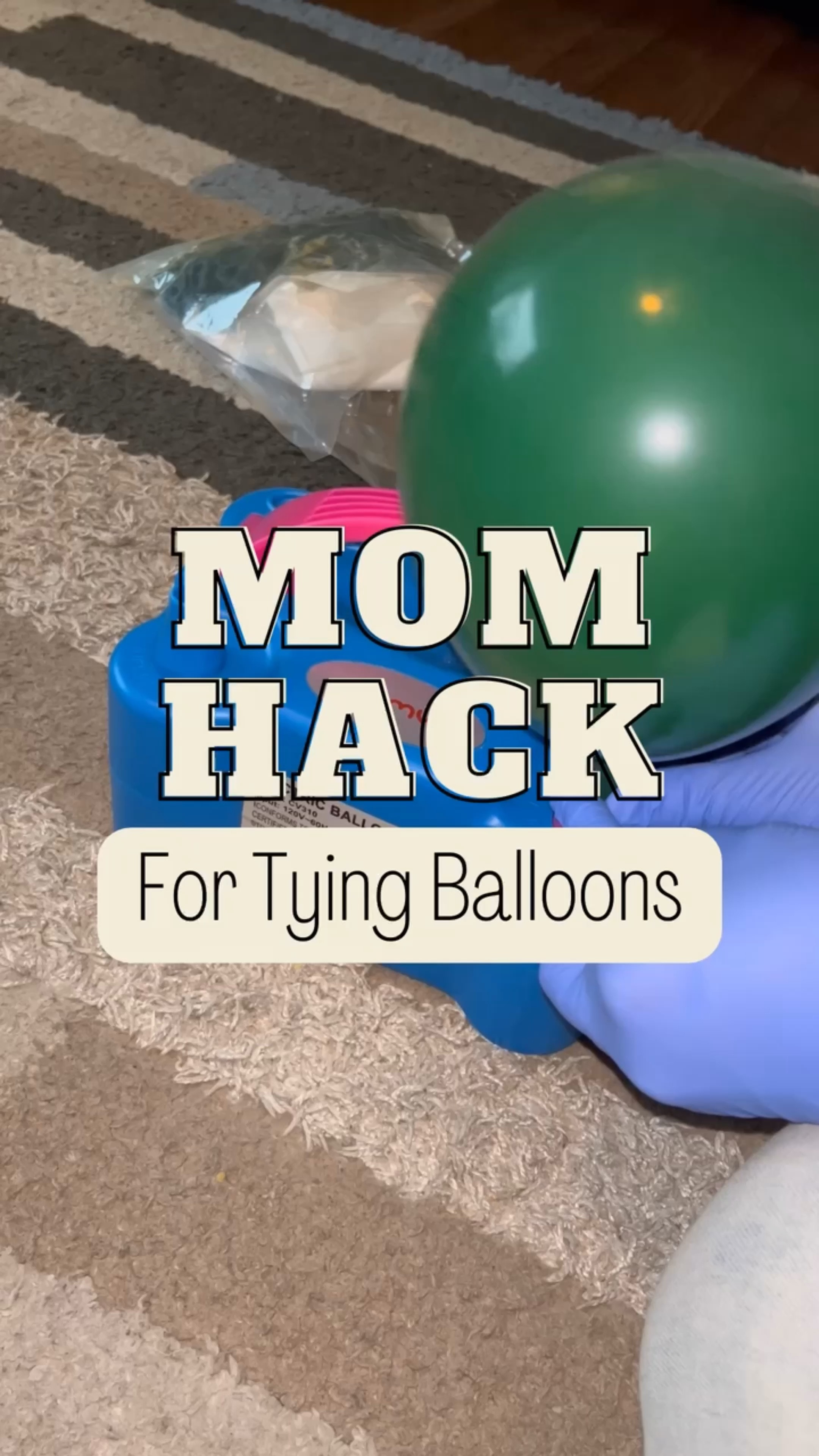 If you’ve ever made a balloon arch you know how tiring it can be for your fingers to tie all of those balloons 😣 

And the balloon pumps come with a tool to help you tie them more easily - BUT you can just use a coat hanger! It does the same thing, and saves you time and energy (and your fingers ✌🏼)

Would you try this one? Tell me in the comments 💁🏻‍♀️



#LTKfamily #LTKkids #LTKVideo