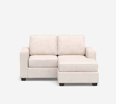 Fremont Square Arm Upholstered Sofa with Reversible Chaise Sectional | Pottery Barn (US)