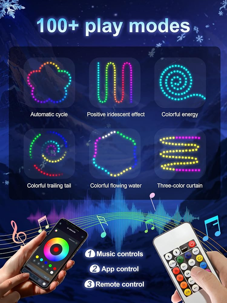 Princess Dress for Girls, Syncs with Music Halloween costume, App-Control Colorful LED Light-up D... | Amazon (US)