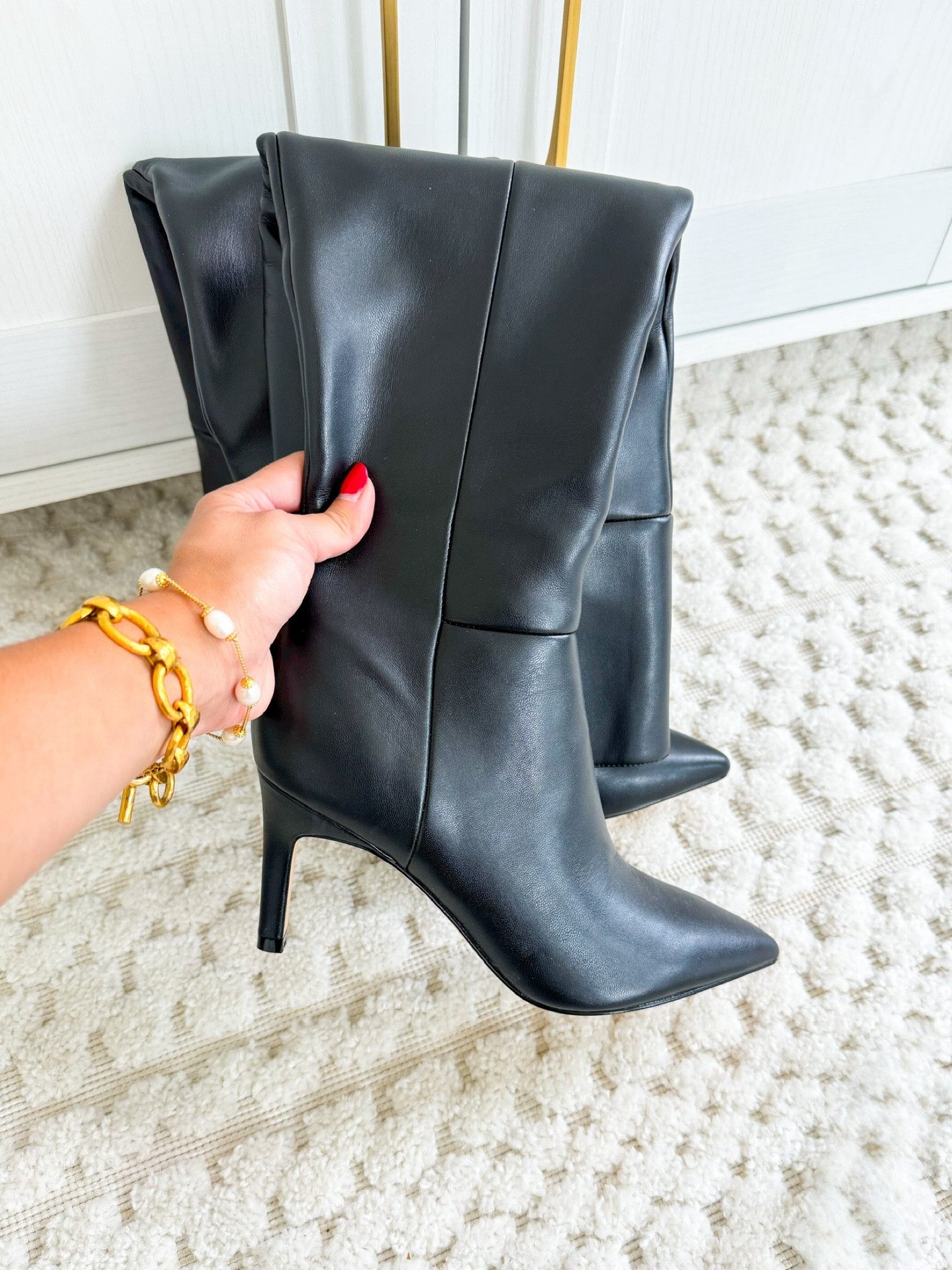 Black boots size 5 - I sized down a half size 

Booties 
Boots 
Nordstrom sale 
NSALE 

Honey sweet petite 
Honeysweetpetite

#LTKStyleTip #LTKShoeCrush #LTKxNSale