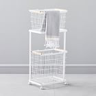 Yamazaki Tosca Laundry Basket & Wagon | West Elm (US)