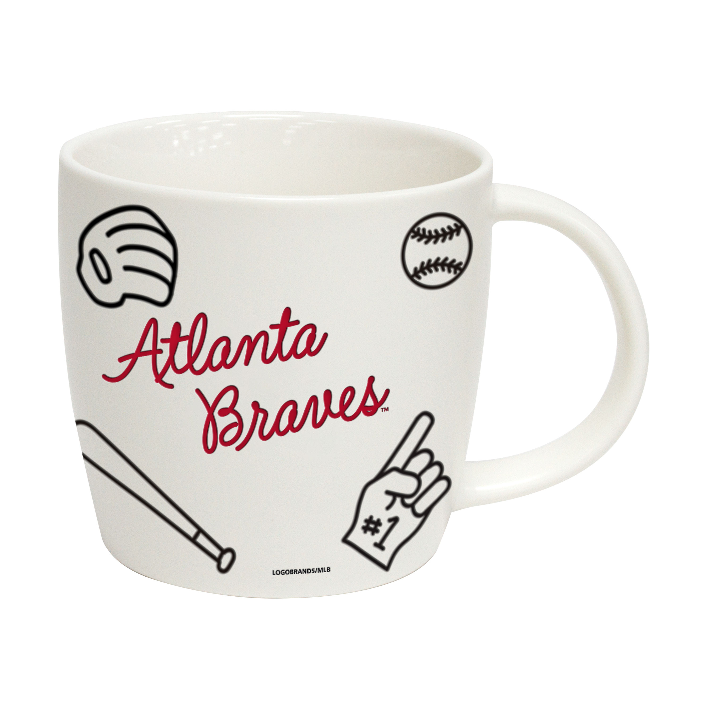 Atlanta Braves 18oz. Playmaker Mug | Fanatics