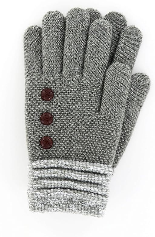 Britt’s Knits Ultra-Soft Stretch Knit Women’s Warm Winter Gloves | Amazon (US)