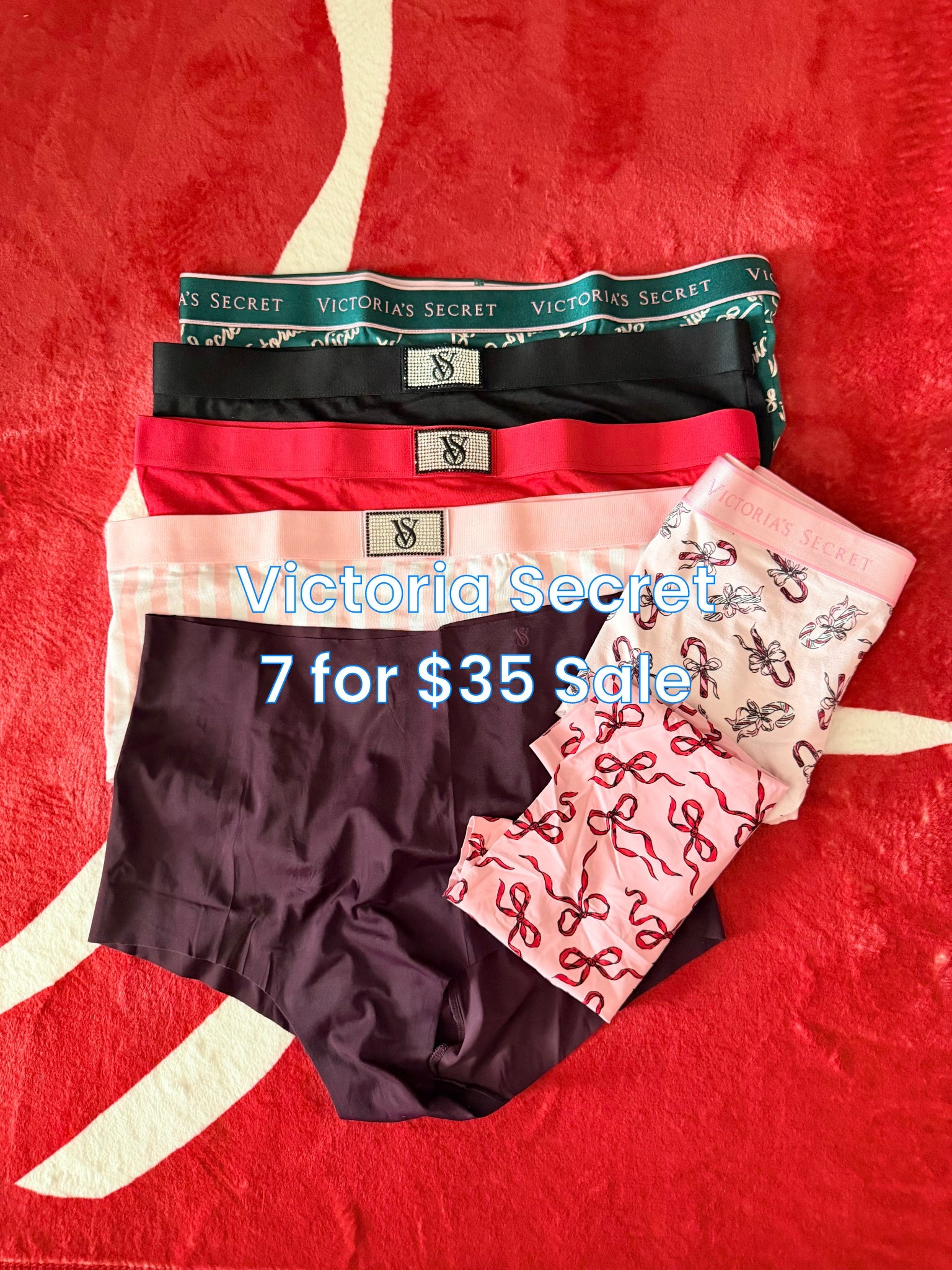 Victoria’s Secret 7 for $35 underwear sale is on! How fun are these patterns?! Perfect to restock or for stocking stuffers! 

#LTKSaleAlert #LTKGiftGuide #LTKBeauty