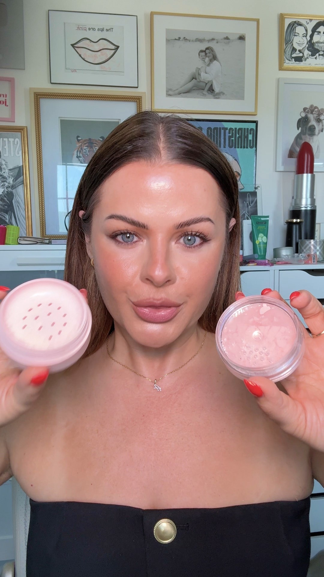 SOOO HAPPY WHEN THE LESS EXPENSIVE ONE IS *THIS* GOOD 🤩wow. L’Oréal Blurfection is that girl I guess! 