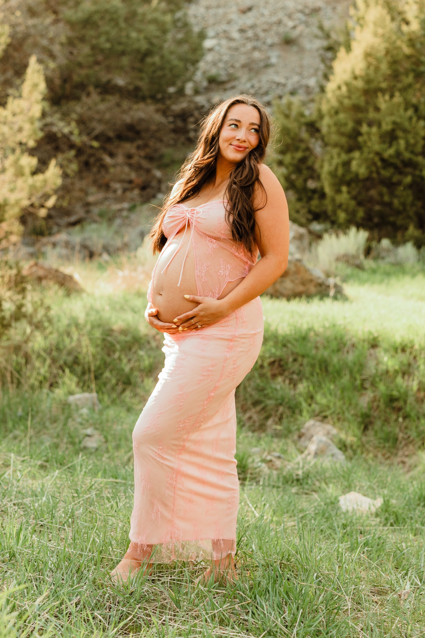 Maternity Bump Two Piece Skirt Photoshoot Outfit Inspo From Amazon & Under $30, Wearing size medium

#LTKstyletip #LTKbump #LTKfindsunder50