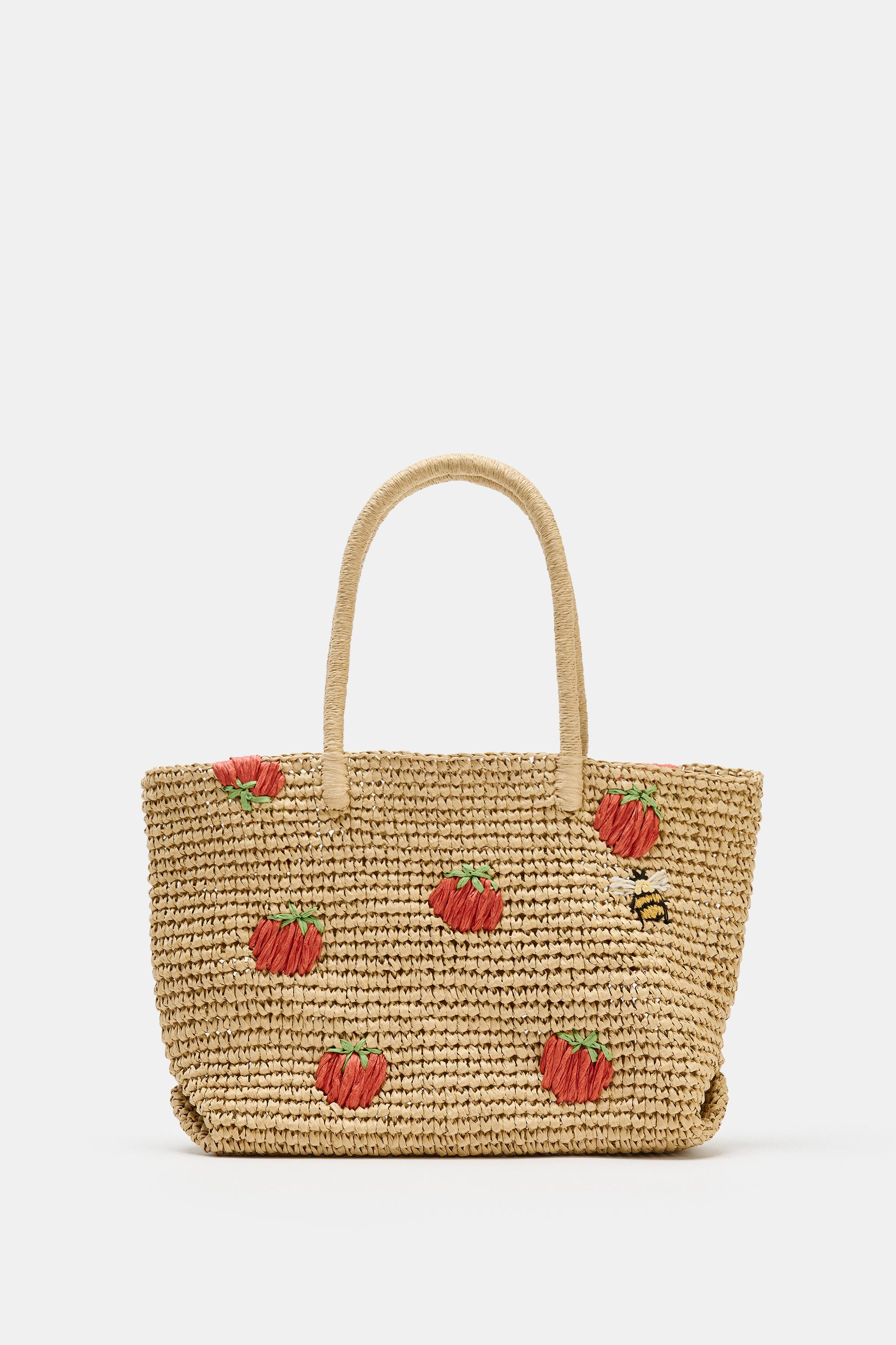 Embroidered Shopper | Zara Canada
