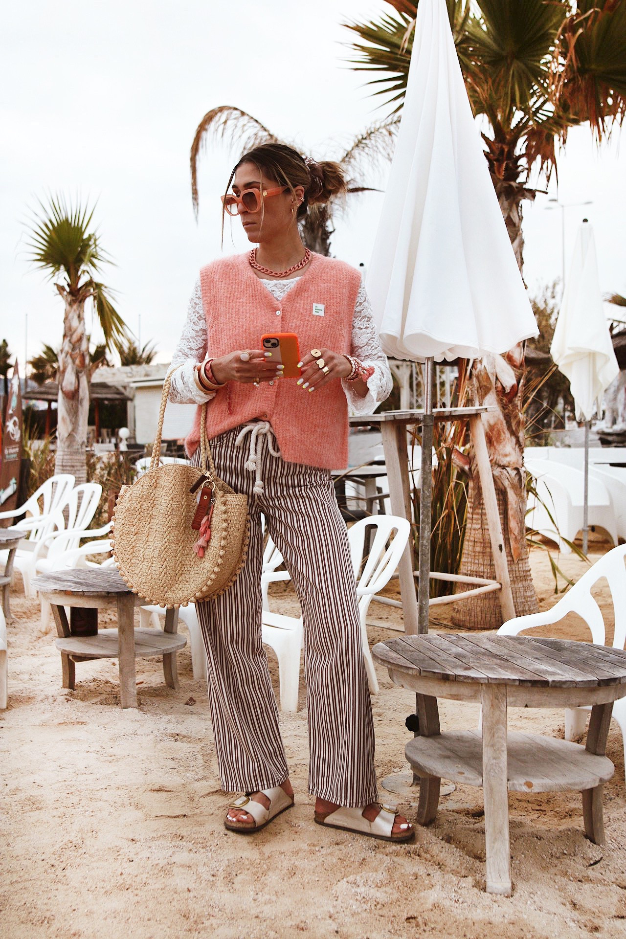 gilet : M
pantalon : 28/32 (taille grand)

#LTKspring #LTKeurope #LTKfrance