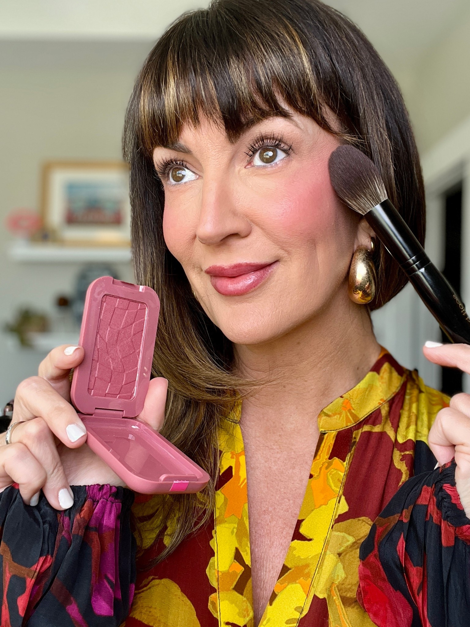 The BEST DRUGSTORE BLUSH formula. Nyx Buttermelt blushes. Wearing shade : “for the Butta"

#LTKBeauty #LTKOver40 #LTKFindsUnder50