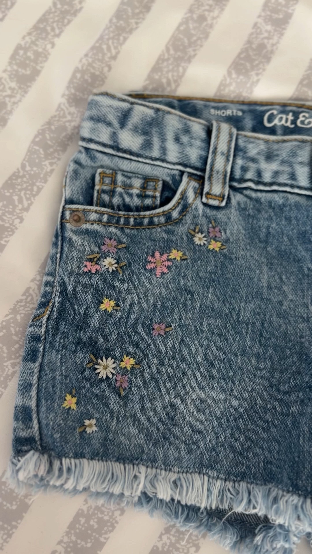 I just love these!!! Little girl denium shorts from @Target 

#LTKKids #LTKBaby