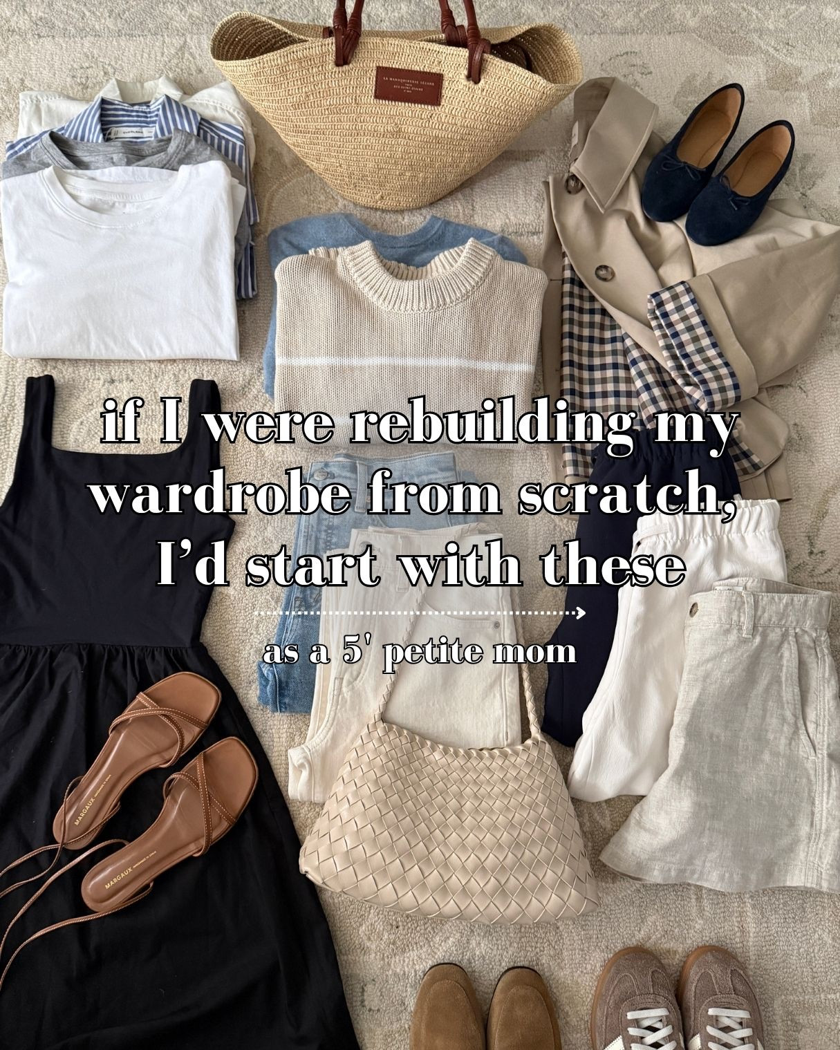 Use code LTK20 on any Madewell items (ends today 5/16). Size info below! 
• Madewell Perfect Vintage Wide-Leg Crop Jean 24 short
• Everlane tee go up 1-2 sizes. I do Xs for layering under items, Small for standalone
• Crocs Miami sandal sz 5, size down if between sizes 
• Jcrew linen vest top 00 
• 100% cotton Quince sweater XS, runs big, oversized fit.
• Aritzia lodge pants 2XS short - runs long. If you’re very short you can get any length and hem them.
• Zara sneakers 5 lightweight, slightly roomy so can size down if you’re a half size. 
• Adidas handball spezial sneakers 5, runs big and fits loose on me but so comfy and supportive.
• Madewell linen shorts 00 
• Madewell ecru jeans 24 Short

#LTKmomlife #LTKSeasonal #LTKPetite