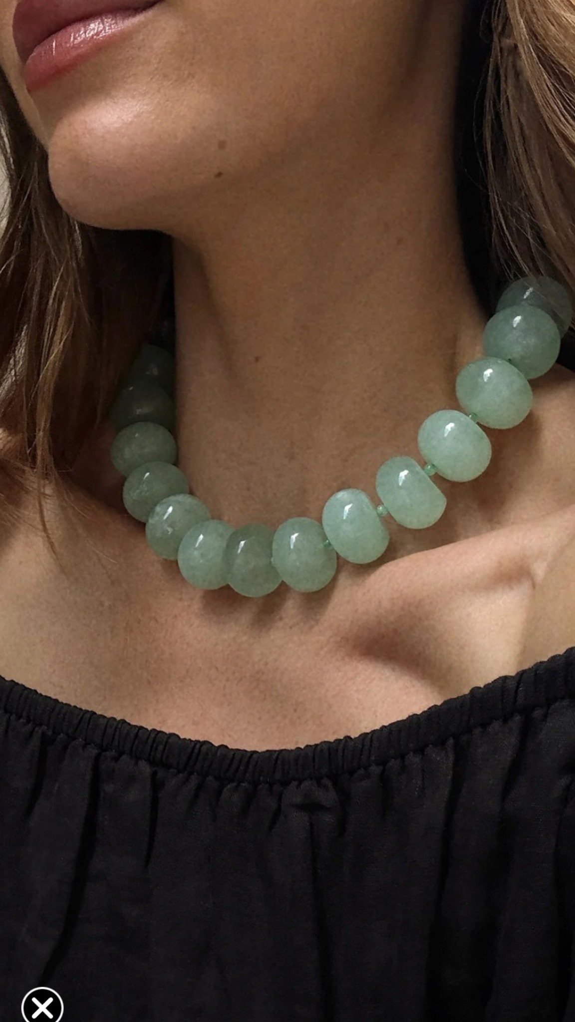 Baublebar Joan Necklace - over 60% off in this pretty green color and 20% off other colors 🤗
.
.
#baublebar

#LTKFindsUnder50 #LTKFindsUnder100