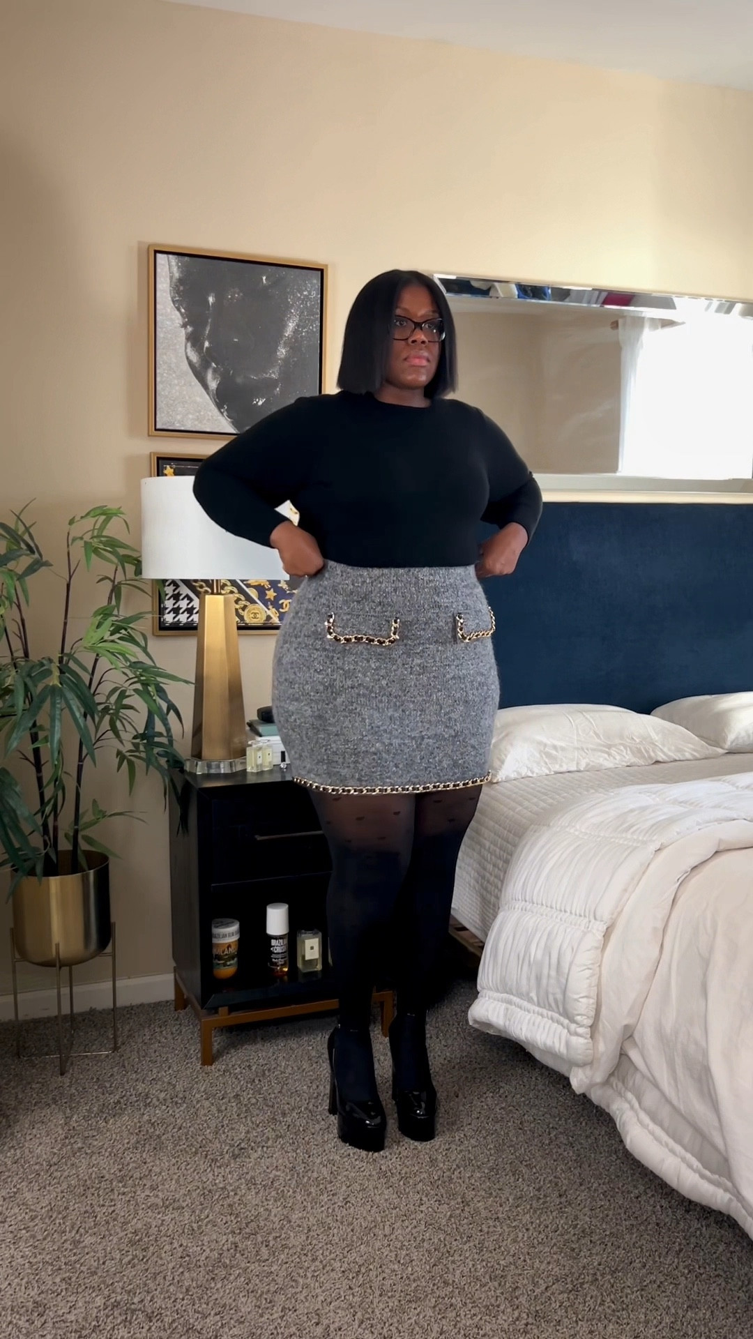 Sweater: J Crew (Size L)
Jacket: Nordstrom (Size XL)
Shoes: Steve Madden 

#LTKplussize #LTKmidsize