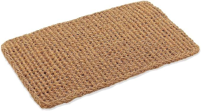 Kempf Rectangle Dragon Coco Coir Doormat, 18-inch by 30-inch, Eco-Friendly, 100% All-Natural Hand... | Amazon (US)