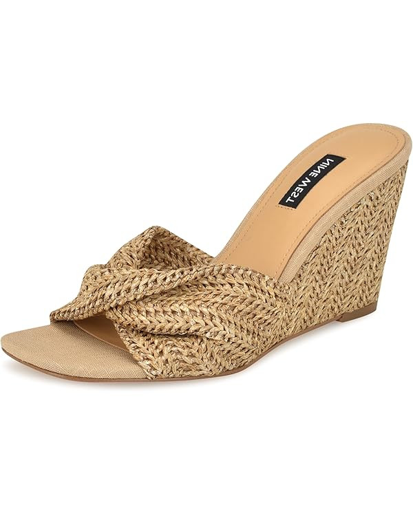 Nine West Women's Nikhil Wedge Sandal | Amazon (US)