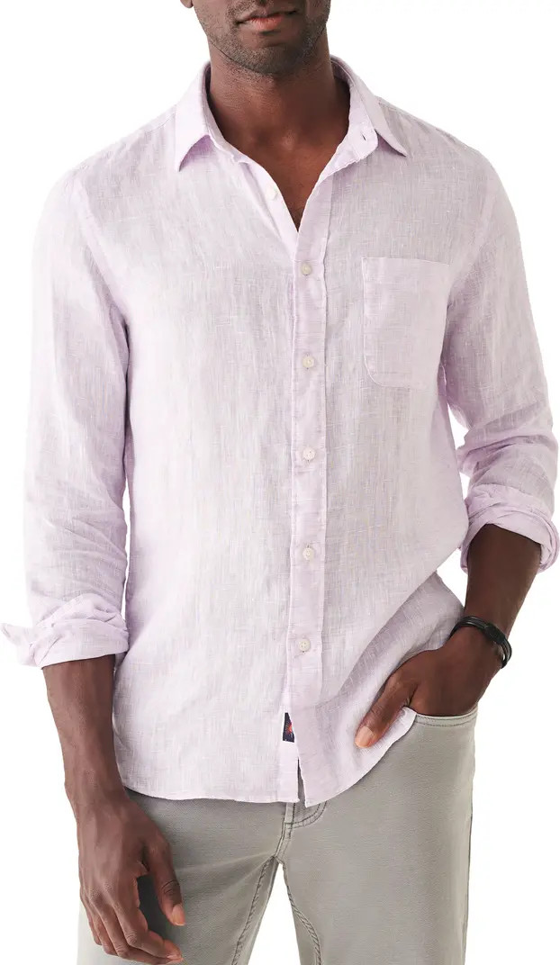 Laguna Linen Button-Up Shirt | Nordstrom
